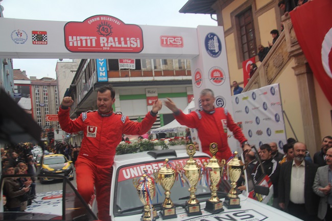 ÇORUM'DA DÜZENLENEN TÜRKİYE RALLİ ŞAMPİYONASI SONA ERDİ (M. MUTTALİP YALÇIN/ÇORUM-İHA)