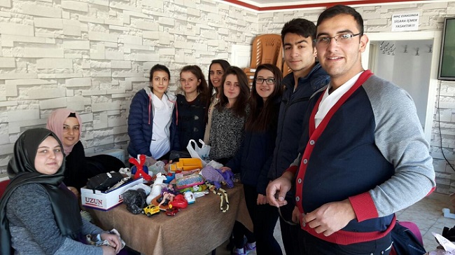 DUYARLI ÖĞRENCİLERDEN ÖRNEK PROJE