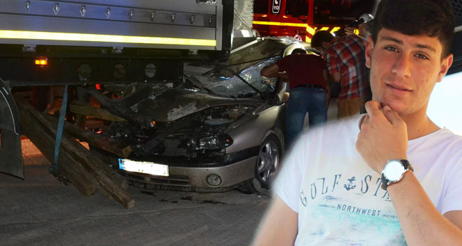 ÇORUMLU GENÇ KAZADA CAN VERDİ