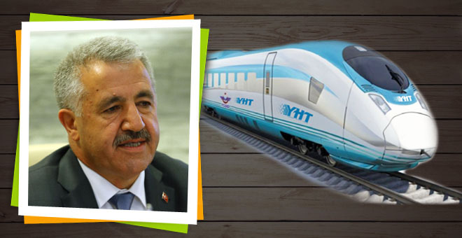 ÇORUM’A HIZLI TREN MÜJDESİNİ VERDİ