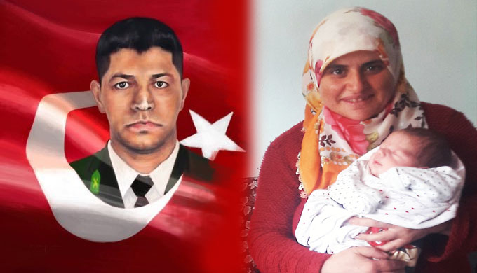ÇORUMLU BEBEĞE ŞEHİDİN ADI VERİLDİ
