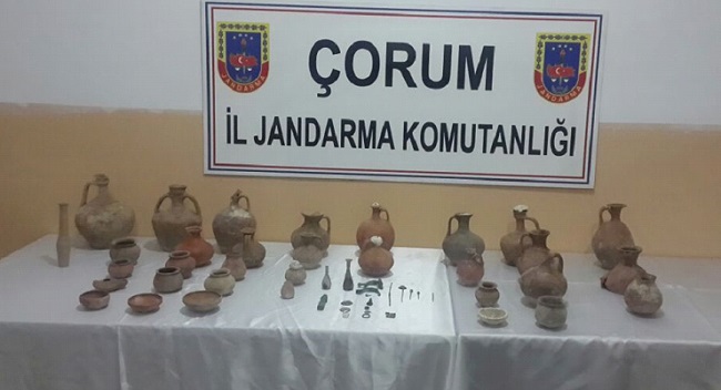 JANDARMA TARİHİ ESER YAKALADI