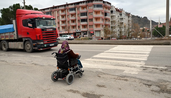 ÇORUM’DA ENGELLİLER YİNE UNUTULDU