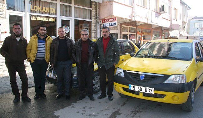 ÇORUMLU TAKSİCİLER İSYAN ETTİ