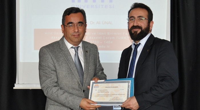 MYO'DA SAĞLIK KONFERANSI (SERKAN ŞANSEVER/ÇORUM-İHA)