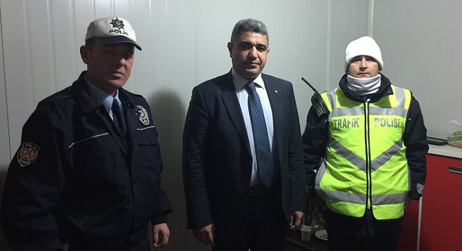 KAYMAKAM ASAYİŞİ KONTROL ETTİ