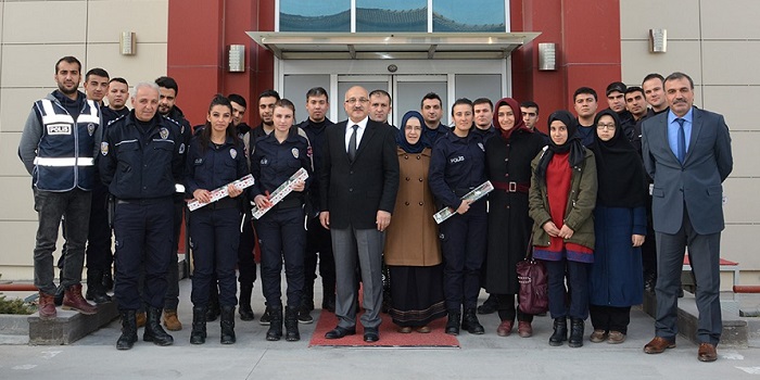 ÇORUM POLİSİNE DESTEK ZİYARETİ