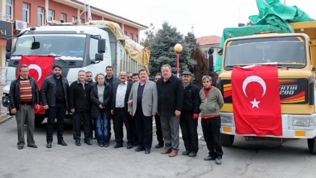 KARGI’DAN HALEP’E YARDIM