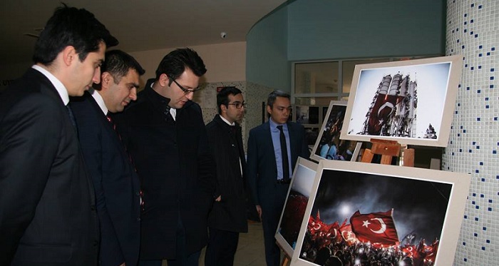 ADLİYE’DE 15 TEMMUZ SERGİSİ AÇILDI