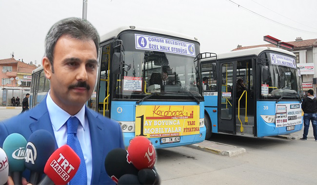 ÇORUM TOPLU ULAŞIMDAN ŞİKAYETÇİ