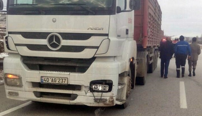 ÇORUM'UN SUNGURLU İLÇESİNDE MEYDANA GELEN TRAFİK KAZASINDA 1 KİŞİ YARALANDI. (SERKAN ŞANSEVER/ÇORUM-İHA)