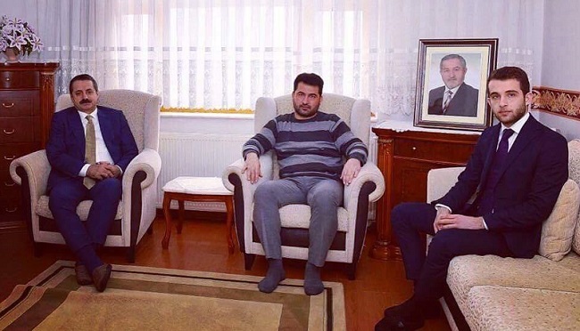 BAKAN’DAN ŞEHİT AİLESİNE ZİYARET