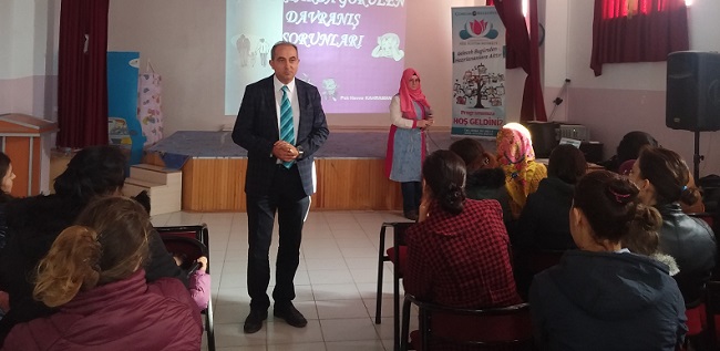 VELİLERE DAVRANIŞ SORUNLARI ANLATILDI