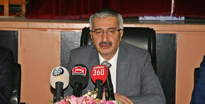 VALİ NECMEDDİN KILIÇ (SERKAN ŞANSEVER/ÇORUM-İHA)