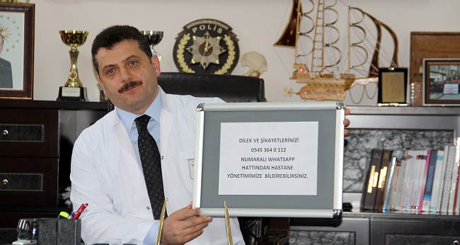 ÇORUM’A WHATSAPP ŞİKAYET HATTI