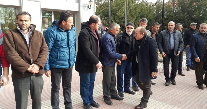 AK PARTİLİLER, ÇORUM ESNAF VE SANATKARLAR ODALIRI BİRLİĞİNİ ZİYARET ETTİ (İHA/ÇORUM-İHA)