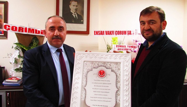YENİ GÖREVLERİNDE BAŞARILAR DİLEDİLER