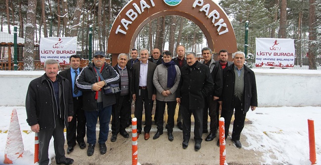 MUHTARLARIN SORUNLARINI DİNLEDİ