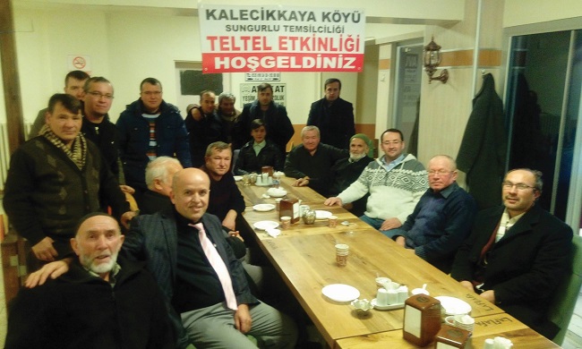 ETKİNLİK SONUNDA HATIRA FOTOĞRAFI ÇEKTİRDİLER (SERKAN ŞANSEVER/ÇORUM-İHA)
