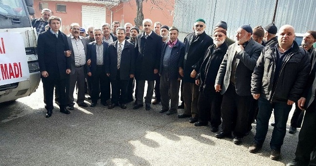 KARGI’DAN HALEP’E 1 TIR YARDIM