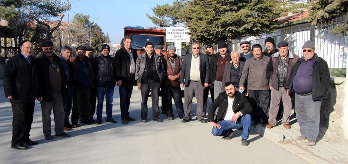 ÇORUMLU KAMYONCULAR EYLEM YAPTI