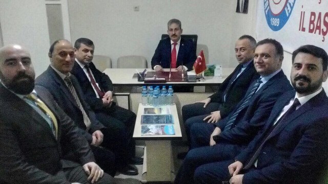 MHP’DEN TÜRKAV’A NEZAKET ZİYARETİ