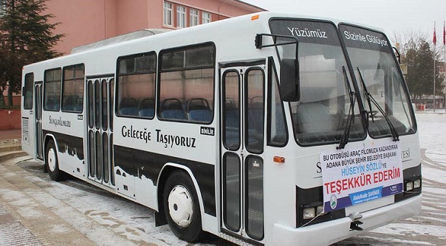 SUNGURLU’YA OTOBÜS HEDİYESİ