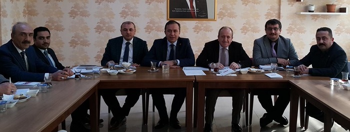AK PARTİ ÇORUM İL BAŞKANLIĞI TARAFINDAN İLÇE BAŞKANLARI TOPLANTISI DÜZENLENDİ (M. MUTTALİP YALÇIN/ÇORUM-İHA)