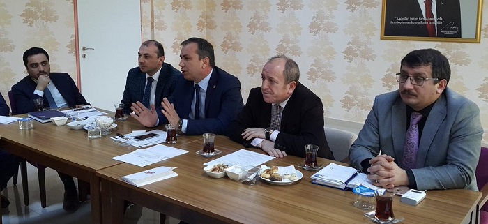 AK PARTİ ÇORUM İL BAŞKANLIĞI TARAFINDAN İLÇE BAŞKANLARI TOPLANTISI DÜZENLENDİ (M. MUTTALİP YALÇIN/ÇORUM-İHA)