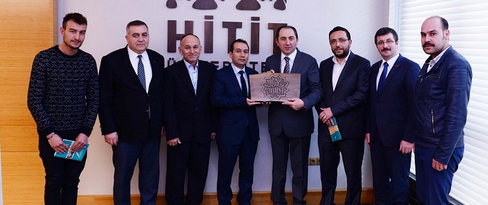 REKTÖR ALKAN’A TEŞEKKÜR ETTİLER