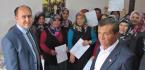 HÜNERLİ KADINLAR SERTİFİKALARINI ALDI