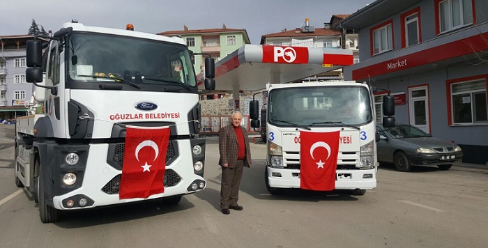 OĞUZLAR BELEDİYESİ GÜZEL ÇALIŞIYOR