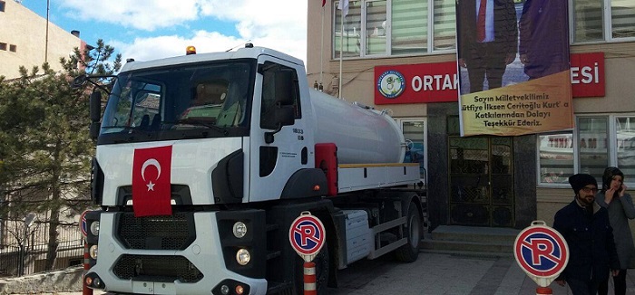 ORTAKÖY’ÜN ARAÇ FİLOSU GENİŞLEDİ