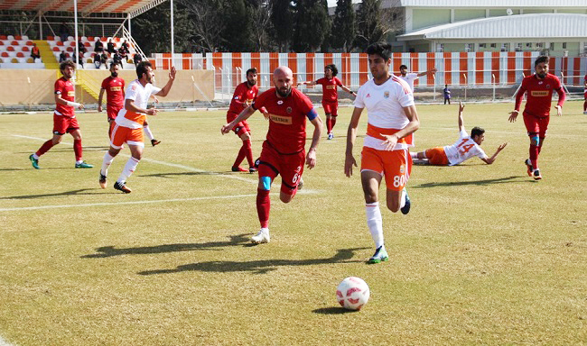SPOR TOTO 3. LİG 1. GRUP 26. HAFTA MAÇINDA ERZİN BELEDİYESPOR, SAHASINDA ÇORUM BELEDİYESPOR’U 1-0 MAĞLUP ETTİ. (MEHMET URAS/HATAY-İHA)