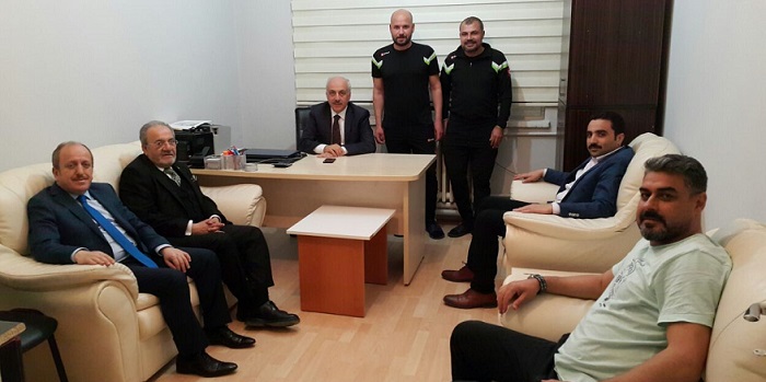BELEDİYESPOR’A BAŞARI DİLEDİ