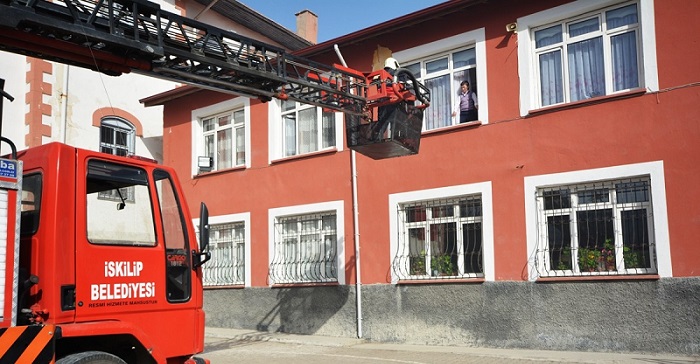 İSKİLİP’TE NEFES KESEN TATBİKAT