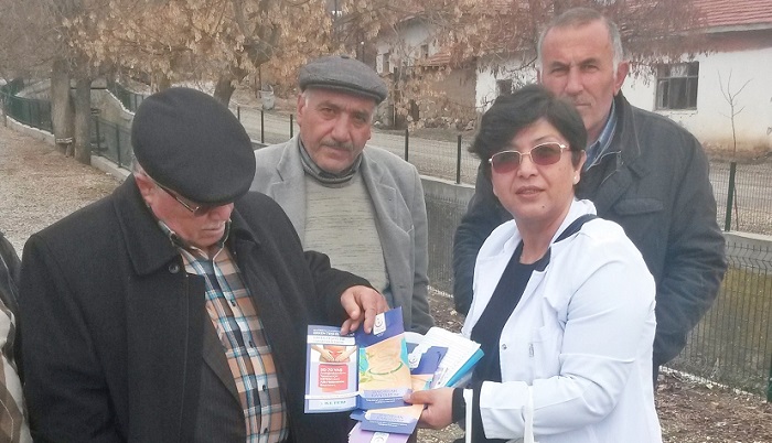 KÖYLERDE TARAMALAR DEVAM EDİYOR (SERKAN ŞANSEVER/ÇORUM-İHA)