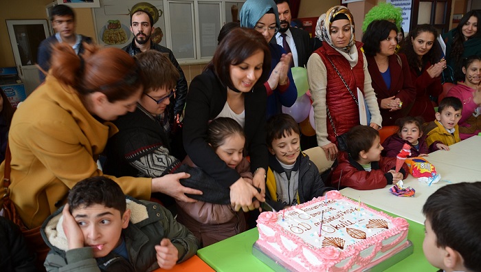 ÖZEL ÖĞRENCİLERİ AĞIRLADILAR