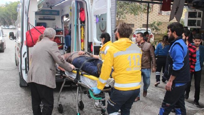 KOMŞUSUNU TÜFEKLE VURDU