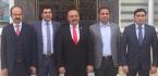 İLÇE KAYMAKAMLARINDAN İSBİR’E ZİYARET