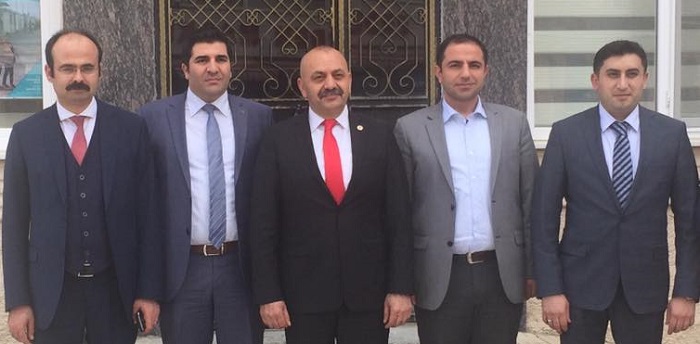 İLÇE KAYMAKAMLARINDAN İSBİR’E ZİYARET