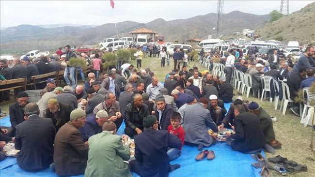 OSMANCIK’TA YAĞMUR DUASI YAPILDI