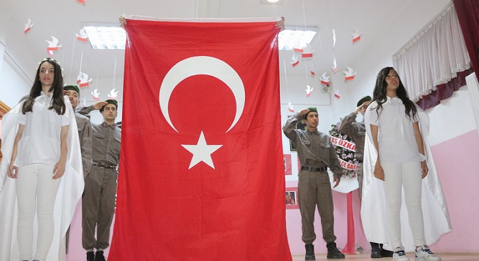 ÖĞRENCİLERİN GÖSTERİLERİ BEĞENİLDİ (SERKAN ŞANSEVER/ÇORUM-İHA)