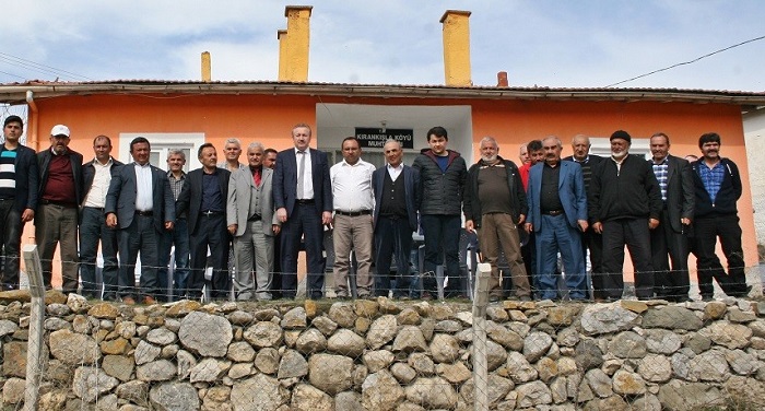 KÖYLÜLERİN SORULARI CEVAPLANDIRILDI (SERKAN ŞANSEVER/ÇORUM-İHA)