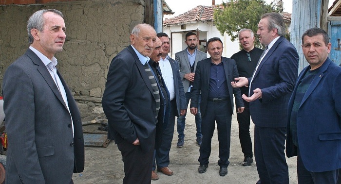 KÖYLÜLER BİLGİLENDİRİLDİ (SERKAN ŞANSEVER/ÇORUM-İHA)