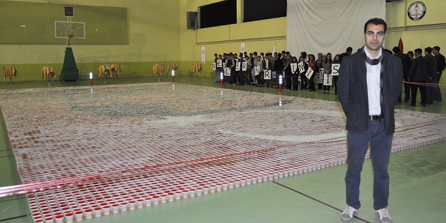 GELİŞİM ÜNİVERSİTESİ MUSTAFA GÜNAY, ÇALIŞMANIN TÜRKİYE'DE VE DÜNYADA İLK OLDUĞUNU SÖYLEDİ. (M. MUTTALİP YALÇIN/ÇORUM-İHA)