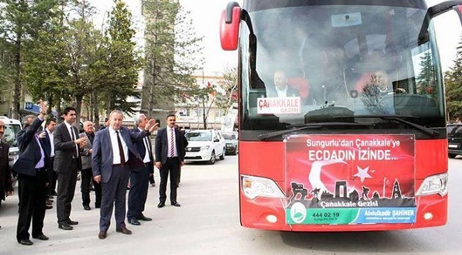 ÇANAKKALE GEZİLERİ BAŞLADI