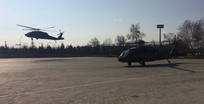 TUNCELİ’DE DÜŞEN HELİKOPTERDE ŞEHİT OLAN 7'Sİ POLİS, 1'İ HAKİM, 1'İ ASTSUBAY VE 3 MÜRETTEBATIN NAAŞI ELAZIĞ'A GETİRİLDİ (HALİL İBRAHİM VARLI - KAMİL CANKILIÇ/ELAZIĞ-İHA)