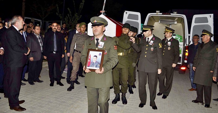 ŞEHİDİMİZİN NAAŞI ÇORUM’A GETİRİLDİ