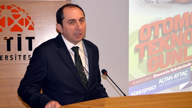 HİTİT ÜNİVERSİTESİNDE “OTOMOTİV TEKNOLOJİ GÜNLERİ” TOFAŞ TÜRK OTOMOBİL FABRİKASI AŞ’NİN “MESLEKİ EĞİTİME DESTEK PROGRAMI” ÇERÇEVESİNDE HİTİT ÜNİVERSİTESİ’NE KESİT ARAÇ HEDİYE ETTİ FIAT İŞ BİRİMİ DİREKTÖRÜ ALTAN AYTAÇ: “OTOMOTİV ENDÜSTRİSİ TÜRKİYE’DE BÜYÜMEYE DEVAM EDECEK” “TÜRKİYE’DEKİ OTOMOTİV ENDÜSTRİSİ SON İKİ YILDA 1.5 MİLYON ADET ARAÇ ÜRETİR HALE GELDİ” “YAN SANAYİ ADI ARTIK YAN İSMİNDE KALDI, ANA SANAYİ GİBİ ÇALIŞIR KURUMSALLAŞIR HALE GELDİ”